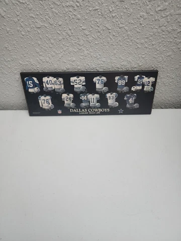 Dallas Cowboys Larger Than Life Wall Plaque Decor Cover