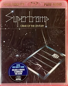 New and Sealed Supertramp Crime of the Century High Fidelity Pure Audio Blu Ray! - Picture 1 of 2