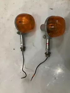 Honda CL450 CB CL 450 Scrambler 1972 72 front turn signals blinkers signal - Picture 1 of 2