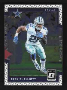 Ezekiel Elliott 2017 Panini Donruss Optic #49 Dallas Cowboys - Bild 1 von 1