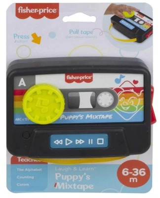 NEU OFFIZIELLES FISHER PRICE LACHEN AND LEARN WELPEN MIXTAPE KINDER SPIELZEUGSET