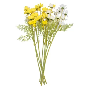 8 PCS Artificial Daisies Stems Fake Daisies Fake Daisy Flowers Silk Daisies - Picture 1 of 12