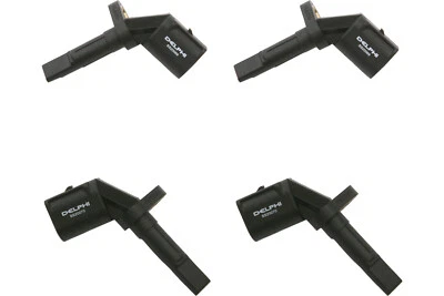 Front & Rear SET ABS Wheel Speed Sensor for 2009-2015 Audi A4 Quattro (57909) - Image 1 of 4