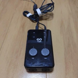 TC HELICON GO TWIN 2-channel Audio Interface Black From Japan #605121 - Picture 1 of 3
