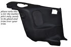 BLACK STITCH 2X REAR DOOR CARDS LEATHER COVERS FITS MITSUBISHI GTO 3000GT 92-99