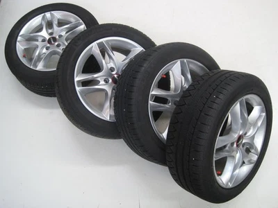 Kompletträder Alufelgen 7,5x17 ET35 Winterreifen 225/50 R17 DOT 1710 - Bild 1 von 3