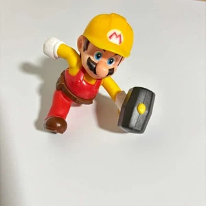 Burger King Mario Builder 2012 Nintendo 3” juguete coleccionable Super Mario Bros raro - Imagen 1 de 4