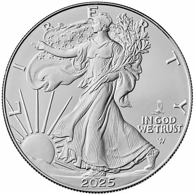 STATI UNITI USA LIBERTY EAGLE 2025 EAGLE PRIVY oncia argento silver 1 oz dollaro - Immagine 1 di 3
