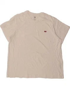 T-shirt LEVI'S uomo standard top 2XL cotone bianco DM32 - Foto 1 di 6