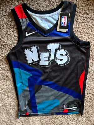 Nike Brooklyn Nets Swingman Jersey Size Mens M 44 NEW $120 - Image 1 of 4