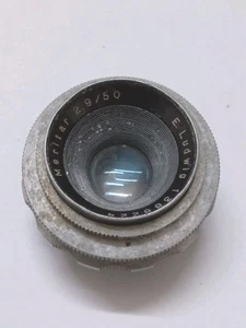 E Ludwig Meritar 50mm F2.9 Lens In Exa Mount AS IS - Picture 1 of 6