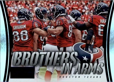 2014 Panini Hot Rookies Brothers In Arms #BA13 Houston Texans/Garrett Graham FB - Image 1 of 2