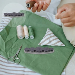 Kit de prensa de herramientas para hacer botones hechas a mano para hacer cubiertas de tela cubiertas - Imagen 1 de 12