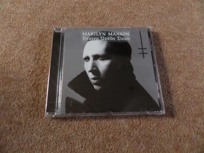 CD ALBUM NEW & SEALED - MARILYN MANSON HEAVEN UPSIDE DOWN SMALL CRACK ON REAR - Image 1 of 2
