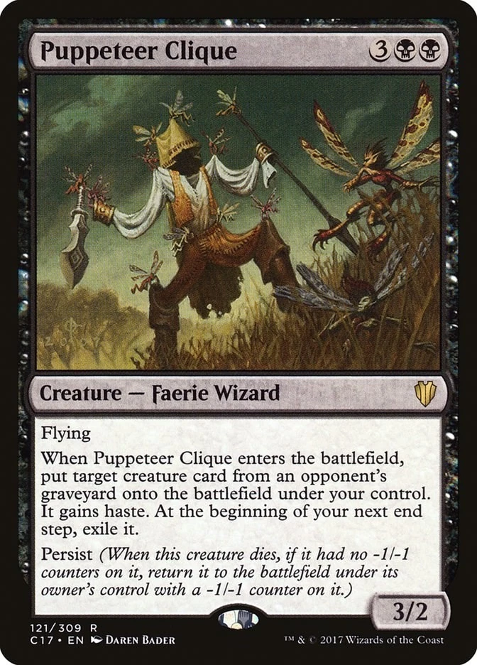 Puppeteer Clique 121 LP Normal Commander 2017 MTG EN - Image 1 of 1
