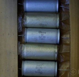 10 pcs K73-16 22 uF 63 V Soviet Vintage Audio capacitor NOS - Picture 1 of 2