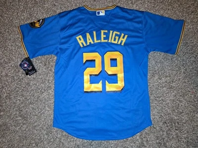 Cal Raleigh #29 Seattle Mariners Men's CITY CONNECT Jersey - Image 1 of 4