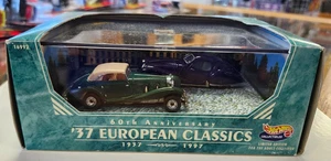 Hot Wheels Collectibles 60th Anniversary '37 European Classics 2 Car Box Set - Picture 1 of 7