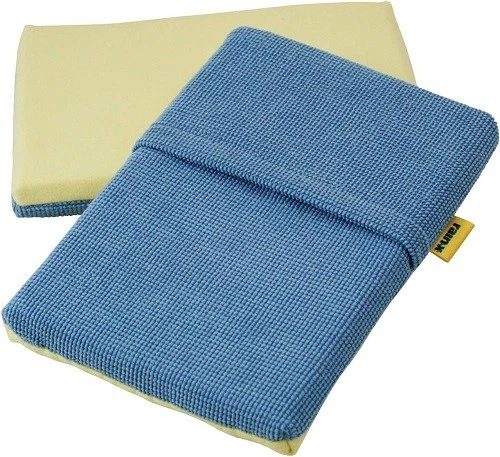 Esponja de vidrio y espejo de 2 caras Carrand 45116, amarillo/gris Foto 1 de 1