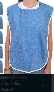 Adult Bibs Cotton Clothing Protection - Picture 1 of 8