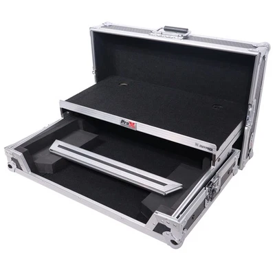 Pro X ATA Flight Road Case For Pioneer DDJ-FLX4 DJ Controller with Laptop Shelf - Image 1 of 4
