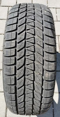 1 x 205/55R17 91H Winterreifen Bridgestone Blizzak LM25 Runflat 7,5-8mm 2017 - Bild 1 von 4