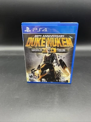 Duke Nukem 3D World Tour (Sony PlayStation PS4, 2016) Cleaned, Tested - Image 1 of 4