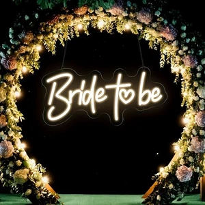 Neon Bride To Be Sign USB Powered LED Neon - Picture 1 of 6