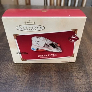 Hallmark Keepsake Ornament Star Trek Delta Flyer Nuevo 2002 - Imagen 1 de 5