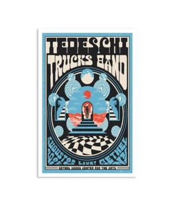 Tedeschi Trucks Band Aug 25 24 Bethel Woods Center For The Arts Bethel NY Poster - Picture 1 of 7