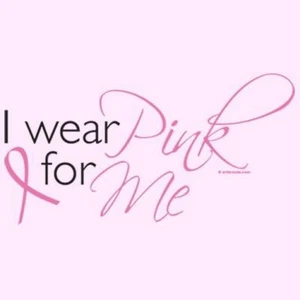 I wear Pink For Me - Breast Cancer Awareness T Shirt 10668 - Picture 1 of 11