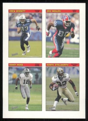 2005 Bazooka Stickers #2 D.J. Williams/Jonathan Vilma/Lito Sheppard/Sean Taylor - Image 1 of 2