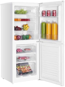 Cookology 50/50 Fridge Freezer 185L 2-Door Freestanding - White CFF1855050WH - Picture 1 of 10