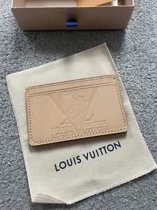 LOUIS VUITTON Vachetta Voyages Card Holder - Picture 1 of 6