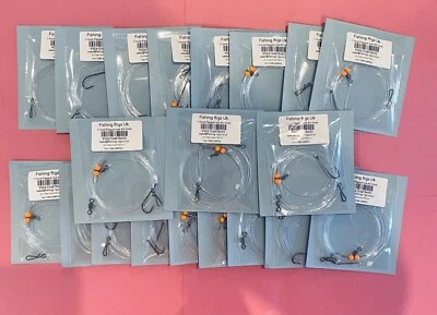 20 X 1 hook Sea Fishing Rigs RRP £30 Save Big Job Lot Paternoster Trade Pack - Image 1 of 3