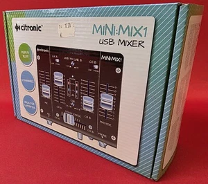 Citronic MINI:MIX 2 Dj Mixer - Brand New - Picture 1 of 10