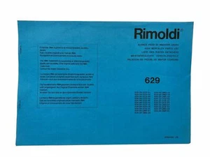 RIMOLDI 629 HIGH MORTALITY PARTS LIST *FREE SHIPPING* - Picture 1 of 4