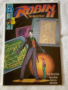 Robin II The Joker's Wild #1A (of 4) 1991 VF+/NM DC Comics Dixon/Lyle/Smith HOLO - Picture 1 of 1