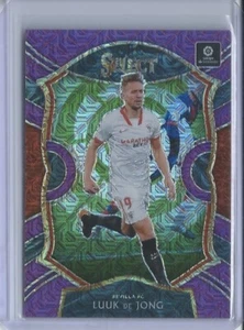 2020-21 Panini Chronicles Soccer Luuk de Jong Select La Liga Purple Mojo Sevilla - Picture 1 of 2
