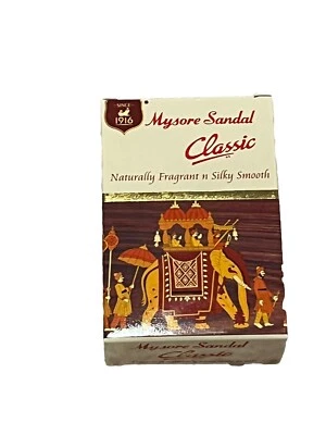 Barra Jabonera Hidratante Clásica Sandalia Mysore, Jabón Natural Indio -75g- Envío Gratis Foto 1 de 4