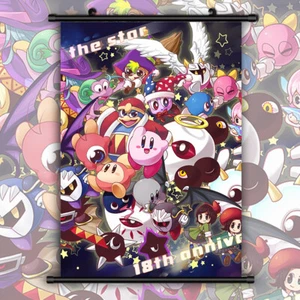Kirby Series HD Print Anime Wall Poster Scroll Room Decor - Picture 1 of 6