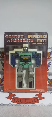 Transformers RADIO AM 001 Robot 1987 Comando Toys Hasbro INDUSTRIA ARGENTINA Cover