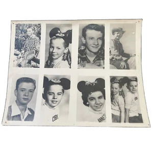 MICKEY MOUSE CLUB DISNEY MOUSEKETEERS 8X10" PHOTO Annette Funicello Cubby Others - Picture 1 of 12