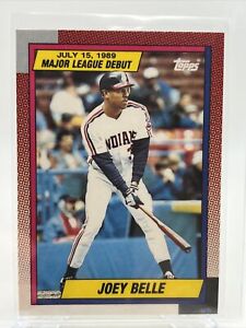 1990 Topps 1989 Debut Joey Belle Rookie Baseball Card #14 Mint FREE SHIPPING