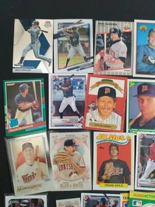 Lote de tarjetas de béisbol de los Mellizos de Minnesota - Imagen 1 de 6
