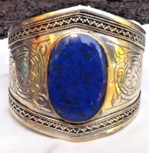BEAUTIFUL LAPIS LAZULI BRACELET - Picture 1 of 3