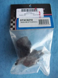 DURATRAX 8218 FRONT KNUCKLE ARM SET (2 )WARHEAD DTXC8218 NIP - Picture 1 of 1