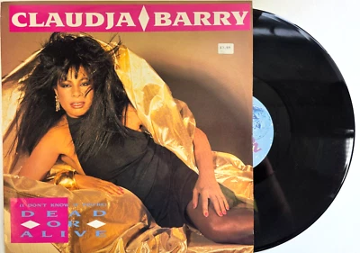 Claudja Barry I Don't Know If You Are Dead Or Alive 12" vinyl record 1988 - Image 1 of 4