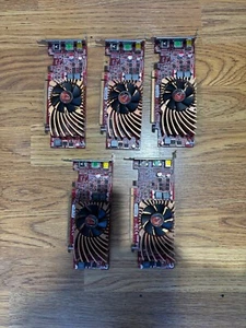 Lot of 5 ✅ VisionTek AMD Radeon HD 7750 PCIe 1GB Video Cards VT-7750 Untested - Picture 1 of 1