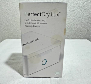 PerfectDry LUX Hearing Aid Dryer UV-C Disinfection Dehumidify Dehumidification - Picture 1 of 9